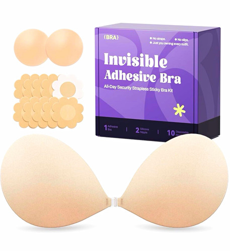 Invisible strapless backless - invisible,